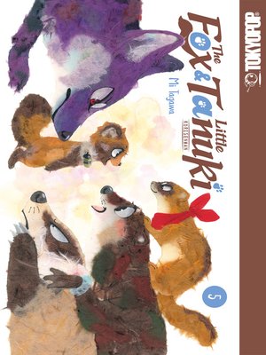 cover image of The Fox &amp; Little Tanuki, Volume 5